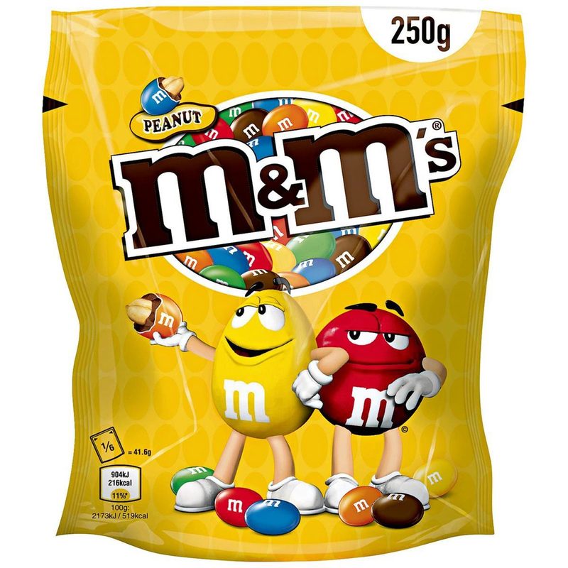 M&M's Peanut 27 x 250 gr