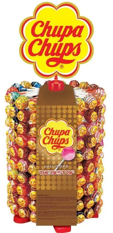 Chupa Chups The Best of 200 Wheel Display 1 x 200 Stk. &agrave; 12 gr