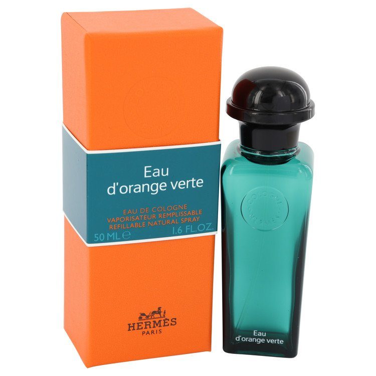 EAU D&rsquo;ORANGE VERTE by Herm&egrave;s Eau de Cologne Spray Refillable (Unisex) 50 ml