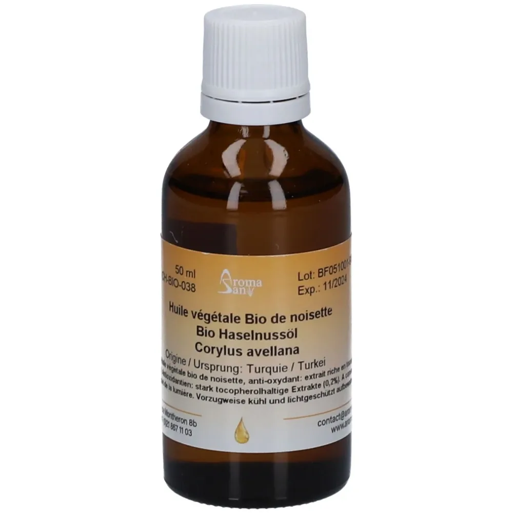 AROMASAN Haselnuss&ouml;l Bio 50 ml