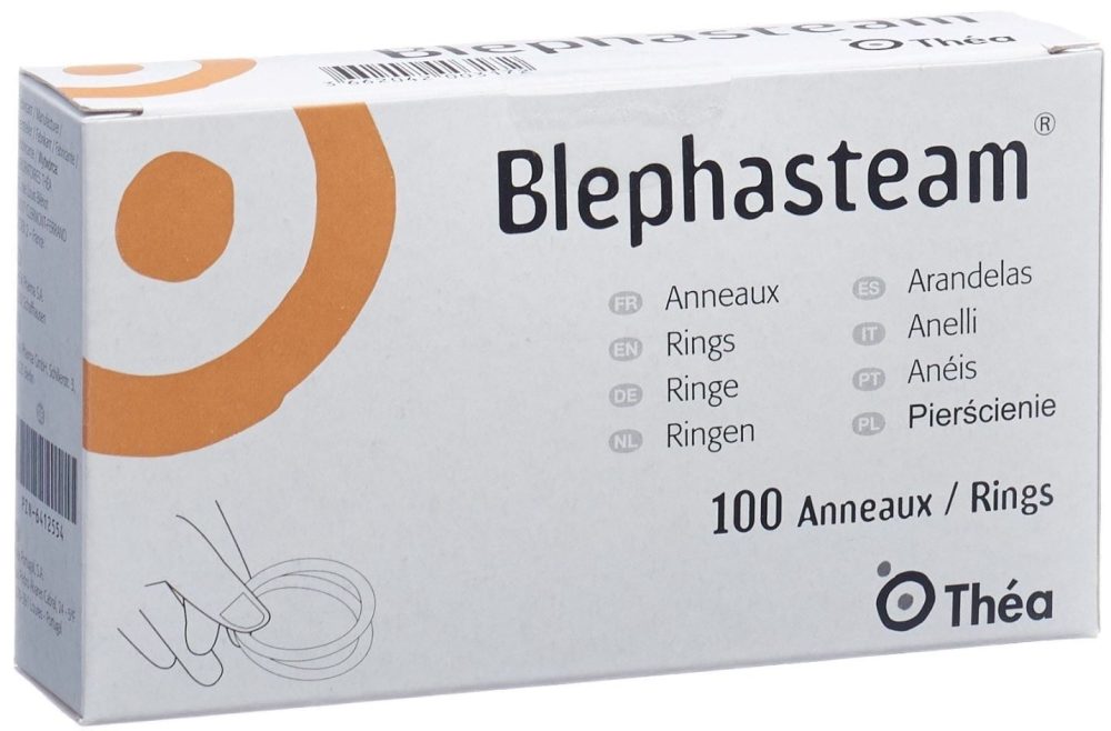 BLEPHASTEAM Ringe f&uuml;r W&auml;rmebrille 100 Stk
