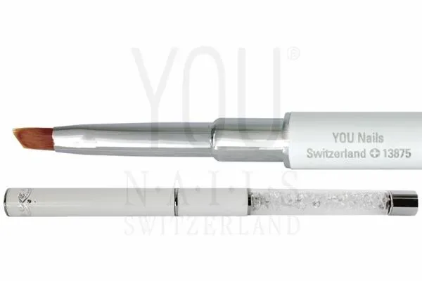 YOU Gel-Pinsel Strass angular Nr. 4