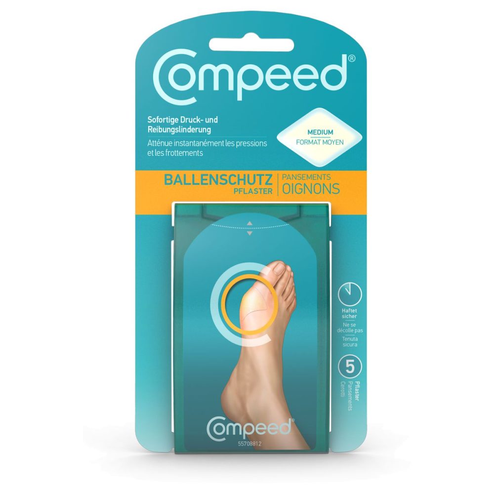 COMPEED Pflaster Ballenschutz M 5 Stk