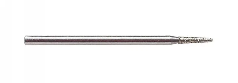 Diamantschleifer 850 016 mittl K&ouml;rn, konisch rund rostsicher 2 Ex