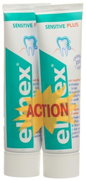 ELMEX SENSITIVE Zahnpasta Duo 2 x 75 ml