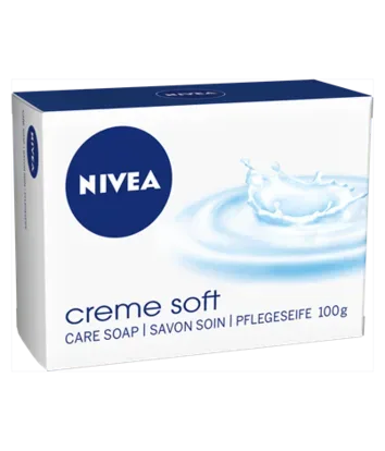 NIVEA Cremeseife Creme Soft Duo 2 x 100 g