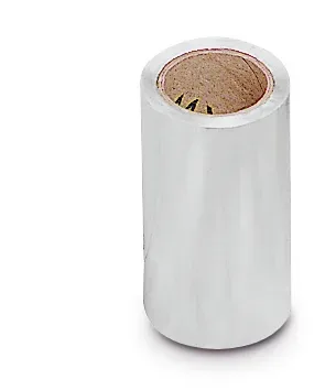 Universal Haarfolie glatt Silber 10cm x 50m x 15my