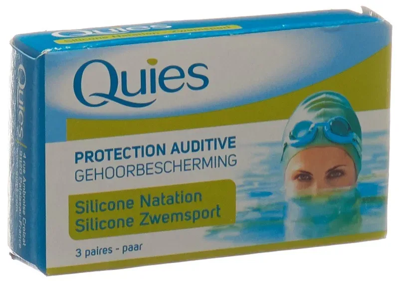 QUIES Geh&ouml;rschutz Silikon 3 Paar