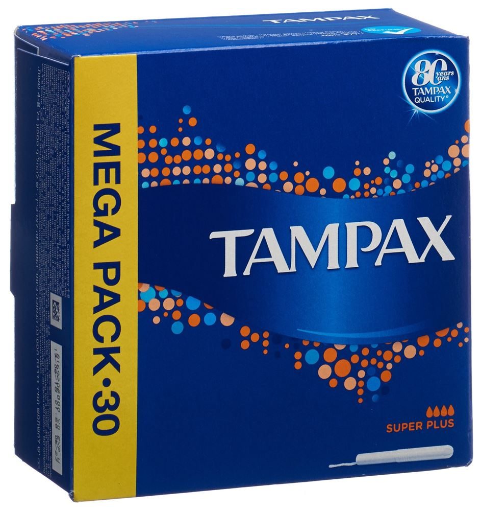 Tampax Super Plus Tampons 30 Stück