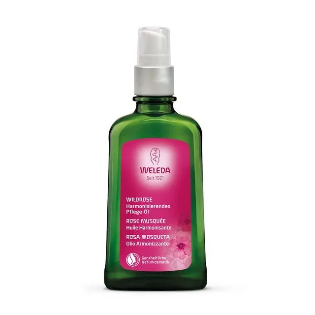 WELEDA Wildrose Pflege-&Ouml;l Glasfl 100 ml