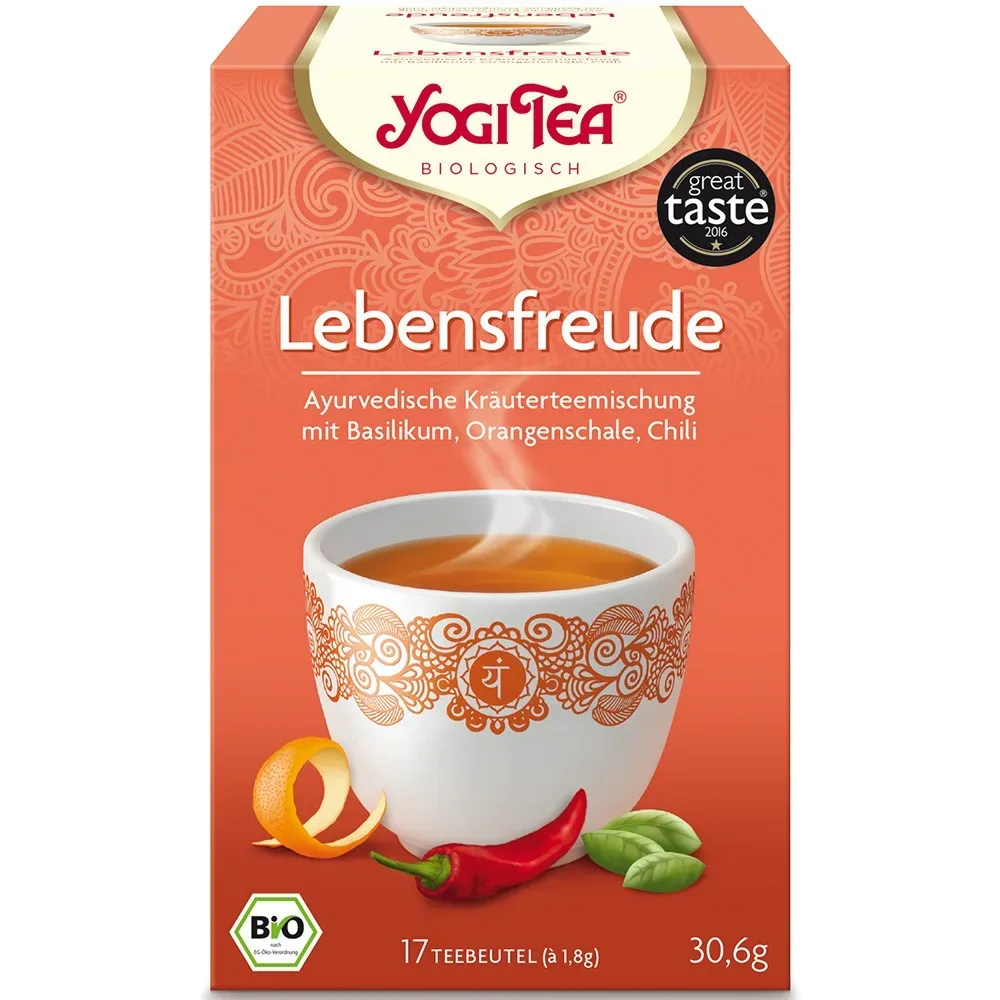 YOGI TEA Lebensfreude Tee 17 Btl 1.8 g