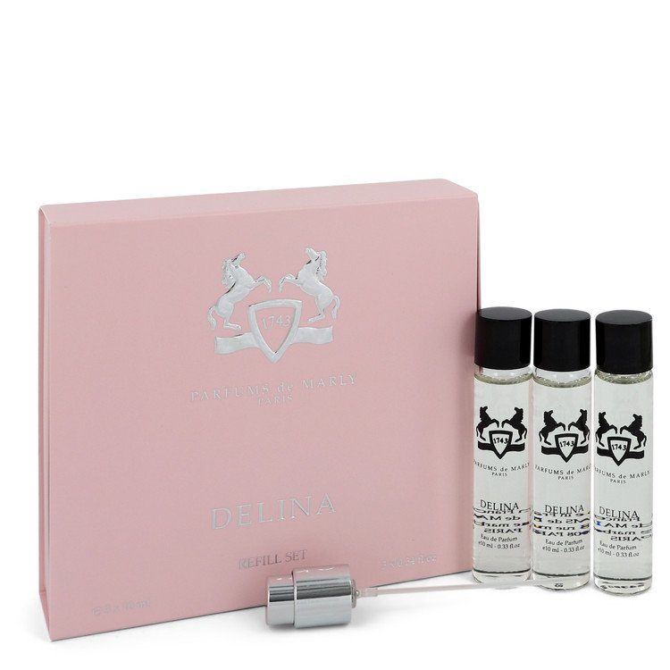 Delina by Parfums De Marly Three Eau de Parfum Spray Refills 3  x 10 ml