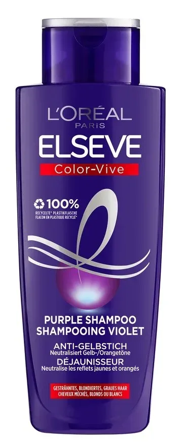 L'Oréal Paris - Color-Vive : Purple Shampoo Anti-Gelbstich, Color Vive Purple, 200 ml