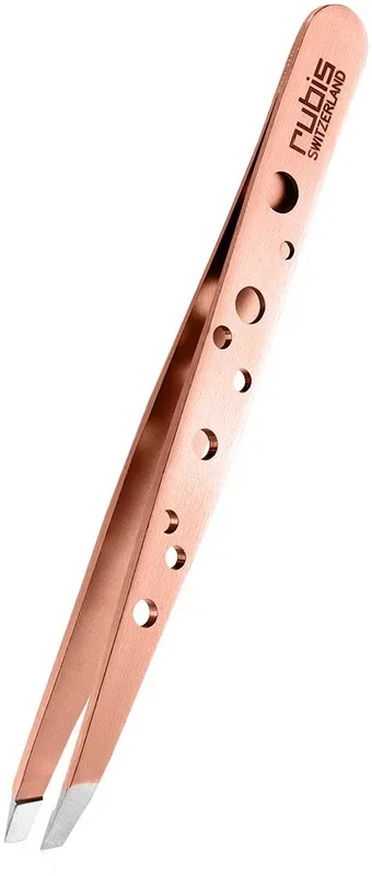 Rubis Pinzette schr&auml;g elegance, ros&eacute;gold