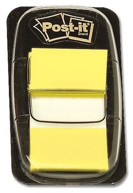 Post-it Haftstreifenspender Index 680-5 Farbe des Haftstreifens: Gelb 7000029860