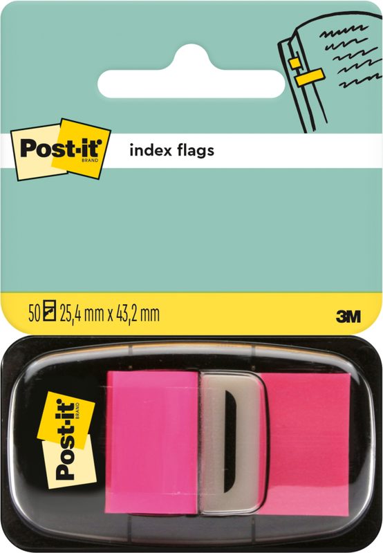 3M Haftmarker 7100062569 50 Bl./Pack. Pink