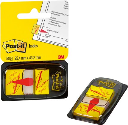 Post-it Haftstreifen 7000144931 Gelb
