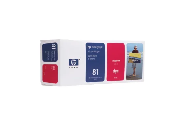 HP Tintenpatrone 81 magenta C4932A DesignJet 5000/5000PS 680ml
