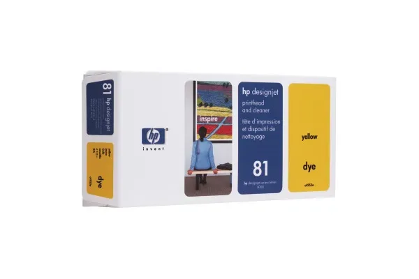 HP Druckkopf 81 yellow C4953A DesignJet 5000/5000PS 13ml