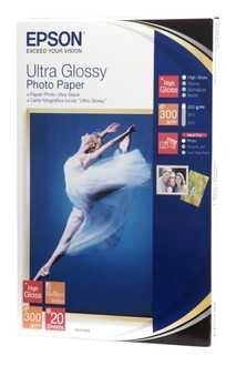 Epson Ultra Glossy Photo Paper C13S041926 Fotopapier 300 g/m² 20 Blatt Hochglänzend
