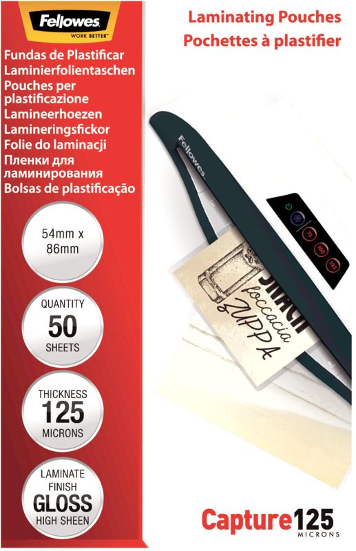 Fellowes Karten-Laminierfolie -