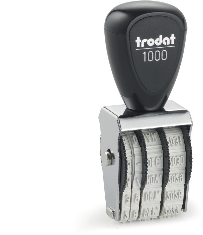 TRODAT Datumstempel F 1000F 18&times;3mm