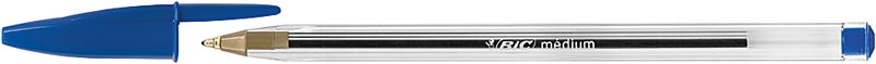 BIC Kugelschreiber Cristal NF 1mm 8308601 blau 4 St&uuml;ck