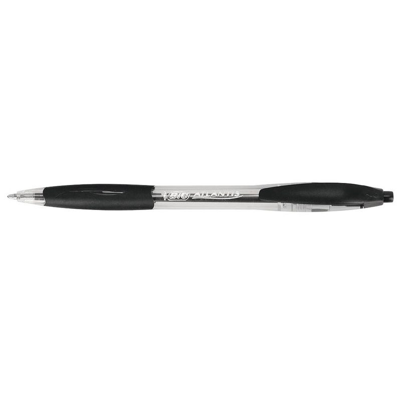 BIC Kugelschreiber Atlantis 887132 Classic NF, schwarz