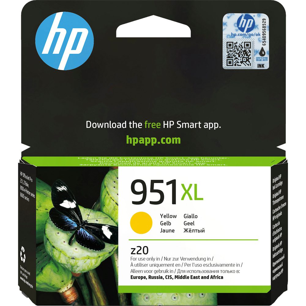 HP Tintenpatrone 951XL yellow CN048AE OfficeJet Pro 8100 1500 S.