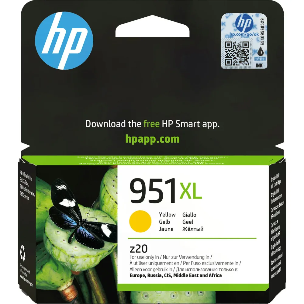 HP Tintenpatrone 951XL yellow CN048AE OfficeJet Pro 8100 1500 S.