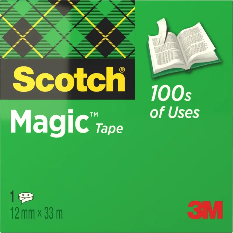 SCOTCH Magic Tape 810 12mmx33m 8101233K unsichtbar, beschriftbar
