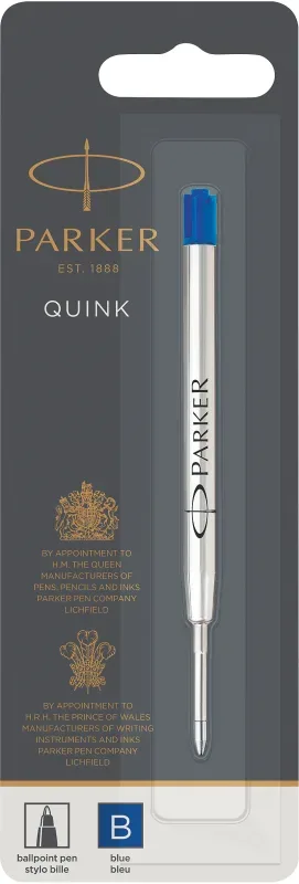 PARKER Kugelschreiber-Mine B 1950365 blau, QUINK