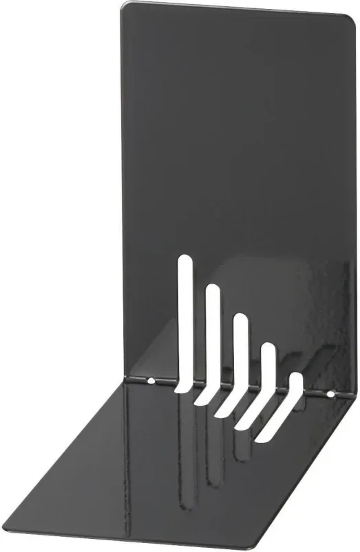 MAUL B&uuml;cherst&uuml;tzen 14x8,5x14cm 3501090 schwarz, Metall 2 St&uuml;ck