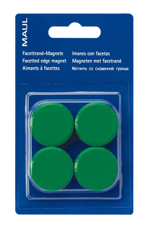 MAUL Magnete 30mm 6177255 gr&uuml;n 4 St&uuml;ck
