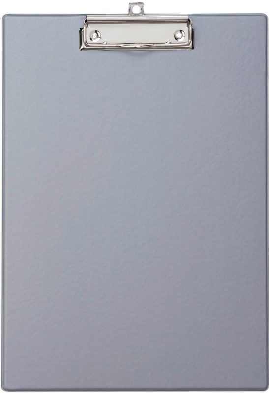 MAUL Schreibplatte A4 2335295 silber Folien&uuml;berzug