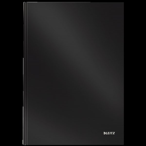 LEITZ Notizbuch Solid, Hardcover A4 46650095 liniert schwarz