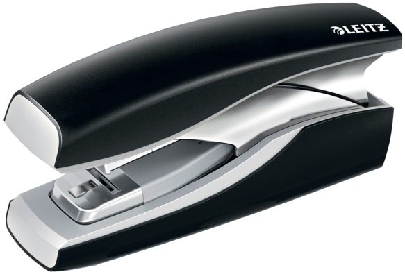 LEITZ Heftapparat NewNeXXt 5603-00-95 SoftPress,schwarz f&uuml;r 30 Blatt