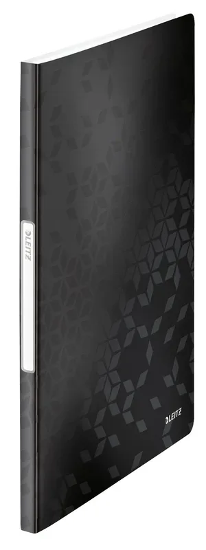 LEITZ Sichtbuch WOW PP A4 4631-00-95 schwarz 20 H&uuml;llen