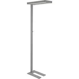 MAUL Stehleuchte LED MAULjaval 8258495 dimmbar, silber