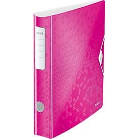 LEITZ Ordner 180&deg; WOW 5cm 11070023 pink A4