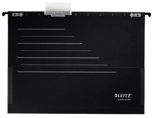 LEITZ H&auml;ngehefter Alpha A4 19263095 schwarz 5 St&uuml;ck