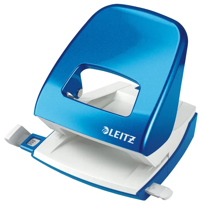 LEITZ B&uuml;rolocher NewNeXXt WOW 5.5mm 50082036 blau f&uuml;r 30 Blatt