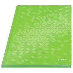 LEITZ Notizbuch WOW A4 4626-10-54 kariert, 90g gr&uuml;n
