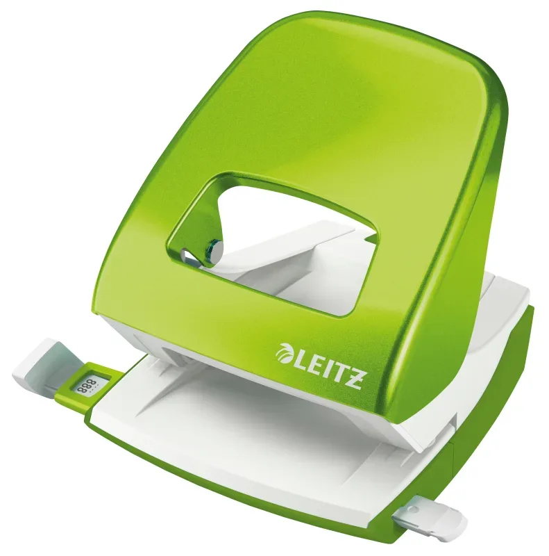 LEITZ B&uuml;rolocher NewNeXXt WOW 5.5mm 50082054 gr&uuml;n f&uuml;r 30 Blatt
