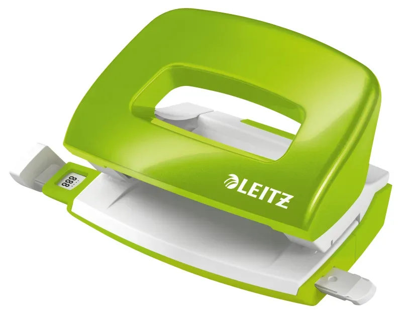 LEITZ Locher NewNeXXt 5060 WOW 5060-10-54 gr&uuml;n, 10 Blatt mini