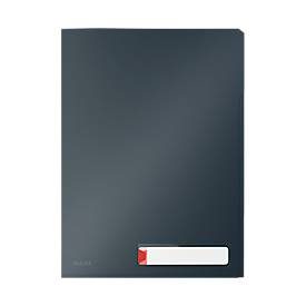 LEITZ Sichth&uuml;lle Cosy A4 4716-00-89 grau 3 St&uuml;ck