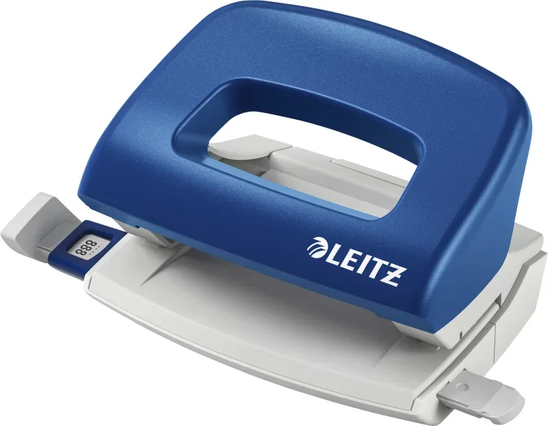 LEITZ B&uuml;rolocher NewNeXXt 0.8mm 50580035 blau 10 Blatt