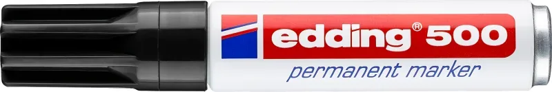 EDDING Permanent Marker 500 2-7mm 500-1 schwarz