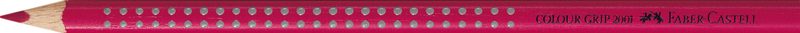 FABER-CASTELL Farbstifte Colour Grip 112426 permanent karmin