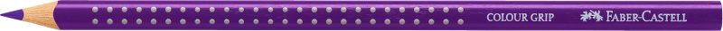 FABER-CASTELL Farbstifte Colour Grip 112428 purpurviolett